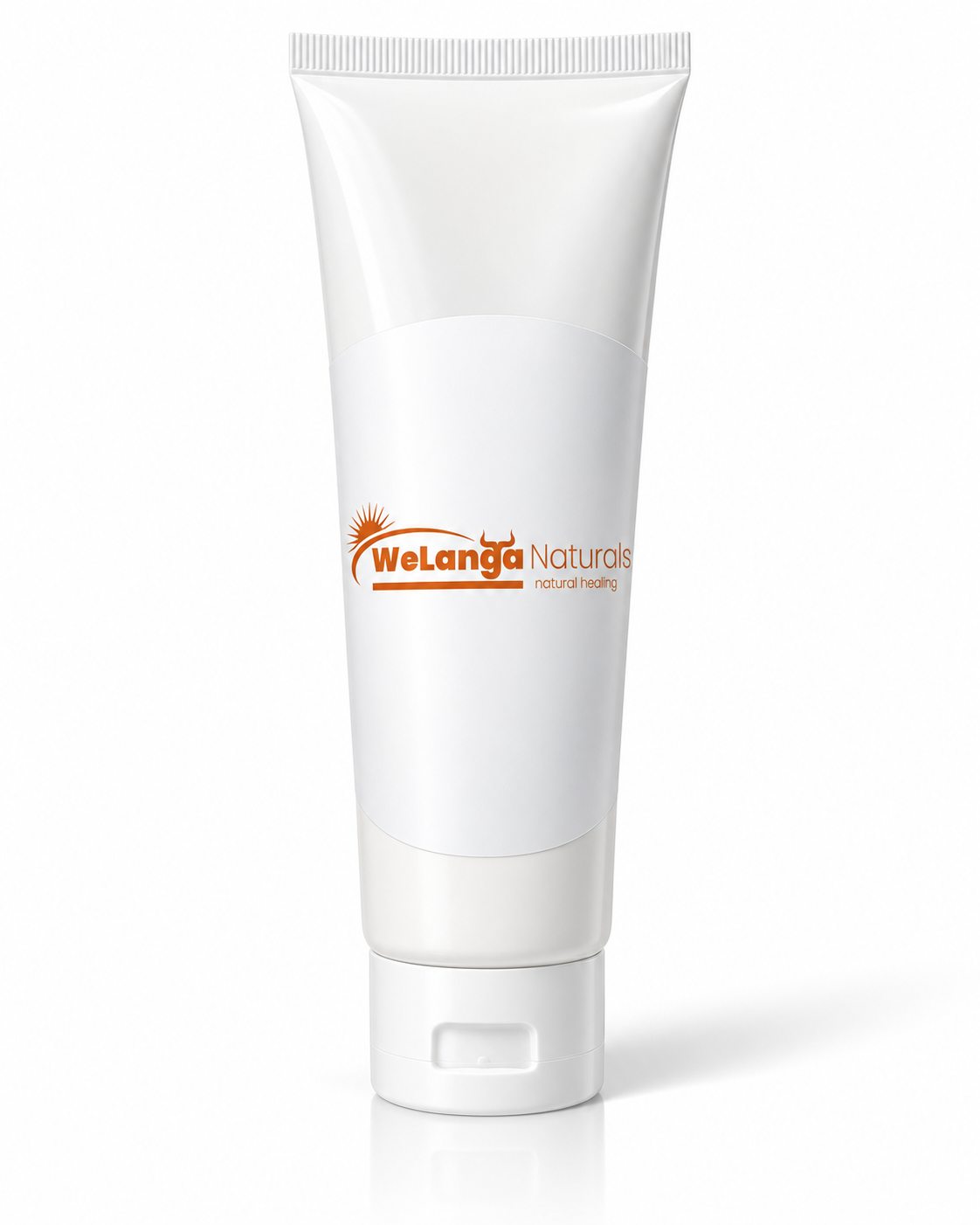 White WeLanga Naturals body-care tube